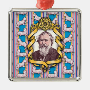 Brahms Lullaby Metalen Ornament