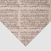 Brahms Music Manuscript Tissuepapier (Detail)