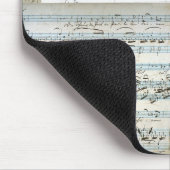 Brahms Music Manuscripts Muismat (Hoek)