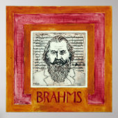 BRAHMS (posters) Poster (Voorkant)