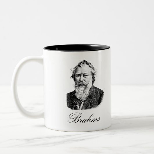 Brahms Tweekleurige Koffiemok (Links)