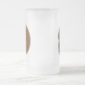 Braid Watch Lezbi Nerdy Chibi Frosted Mug Matglas Bierpul (Center)