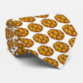 Braided Challah Bread Loaf Jewish Food Feestdagen Stropdas (Opgerold)