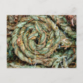Braided dried sorrel leaves Briefkaart (Voorkant)