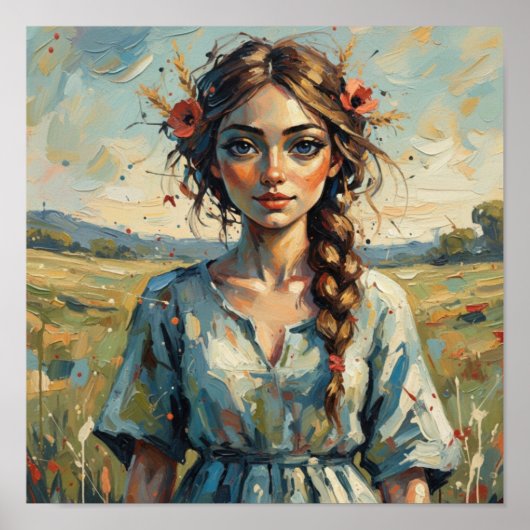 Braided Grace Poster (Voorkant)