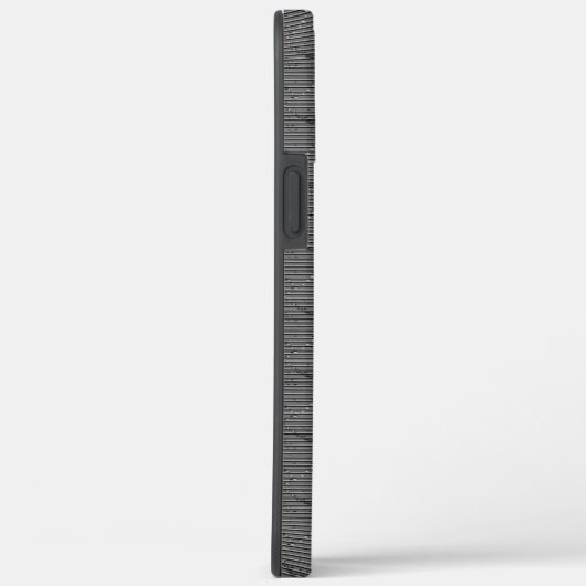 Braided grijs met kleine strepen en pixelbekleed Case-Mate iPhone case (Achterkant / Rechts)