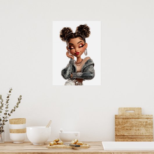 Braided Print, Value Poster Paper (Semi-Gloss) (Keuken)