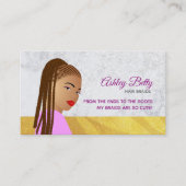 Braids Slogans Visitekaartjes (Voorkant)