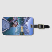 Braies Lake | Dolomiet Alpen, Italië Bagagelabel (Voorkant (horizontaal))