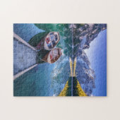 Braies Lake | Dolomiet Alpen, Italië Legpuzzel (Horizontaal)