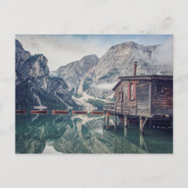 Braies-meer Briefkaart