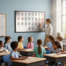 Braille Alfabet Chart