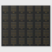 Braille Alphabet Blind Art Cadeaupapier (Vlak)