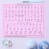 Braille Alphabet Flyer (Enkel)