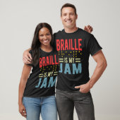 Braille is mijn Jam Blindness T-shirt (Unisex)