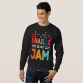 Braille Is My Jam Visually Impaired Braille Alphab Trui (Voorkant volledig)