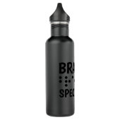 Braille Specialist Waterfles (Links)