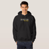 Braille Squad Blind Blindness Braille Reading Hoodie (Voorkant volledig)