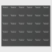 Braille Stippen Je voelt me braille letters Blind Cadeaupapier (Vlak)