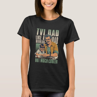 Brailleleraar Blinde Visueel Gehandicapte Onderwij T-shirt