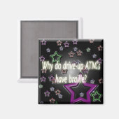 braillemagneet magneet (Voorkant / Achterkant)