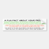 BRAIN 1 GEBRUIKEN - PRIMAIR BUMPERSTICKER (Voorkant)