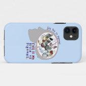 Brain aan duiven Case-Mate iPhone case (Achterkant (horizontaal))