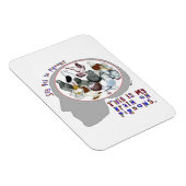 Brain aan duiven magneet (Rechterzijde)