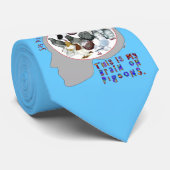 Brain aan duiven stropdas (Opgerold)