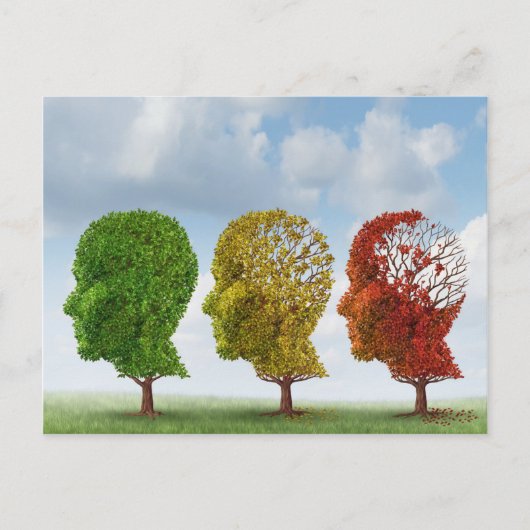 Brain Aging Briefkaart (Voorkant)