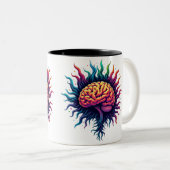 Brain Anatomy Coffee Mok (Voorkant rechts)