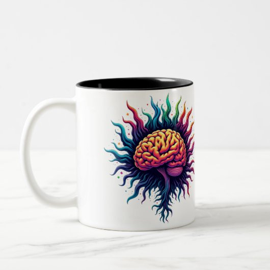 Brain Anatomy Coffee Mok (Links)