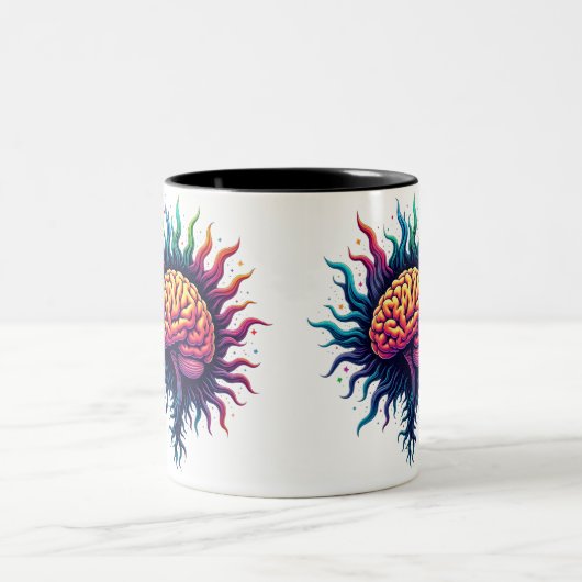 Brain Anatomy Coffee Mok (Center)