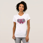 Brain Aneurysm Awareness Cool Wings T-shirt (Voorkant volledig)