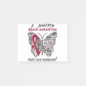 Brain Aneurysm Awareness Month Ribbon Gifts Post-it® Notes (Voorkant)