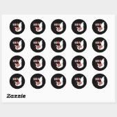 Brain Aneurysm Awareness Support Squad Olifant Ronde Sticker (Vel)