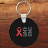 Brain Aneurysm Awareness Surgery grafische onderst Sleutelhanger (Voorkant)