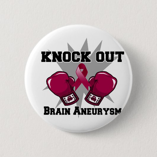 Brain Aneurysm Ronde Button 5,7 Cm (Voorkant)