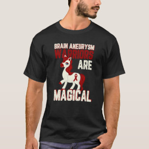Brain Aneurysm-strijders zijn magische Bourgogne R T-shirt
