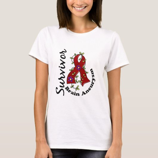 Brain Aneurysm Survivor 15 T-shirt (Voorkant)