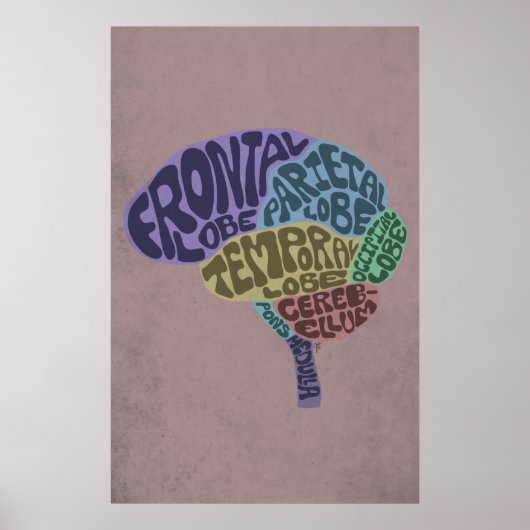 Brain Art Print (Voorkant)