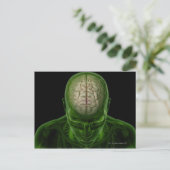 Brain Arteries Briefkaart (Staand voorkant)