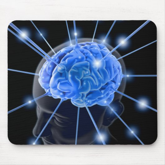 Brain Beams Mousepad Muismat (Voorkant)
