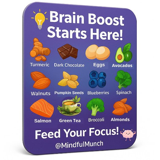 🧠Brain Boosting Fridge Magnet