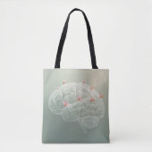 Brain Botanical Creativity Tote Bag (Voorkant)