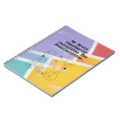 Brain Calculates Possibilities | Math Thinker Notitieboek (Linkerzijde)