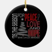 Brain Cancer 1 Ornamenten (Achterkant)