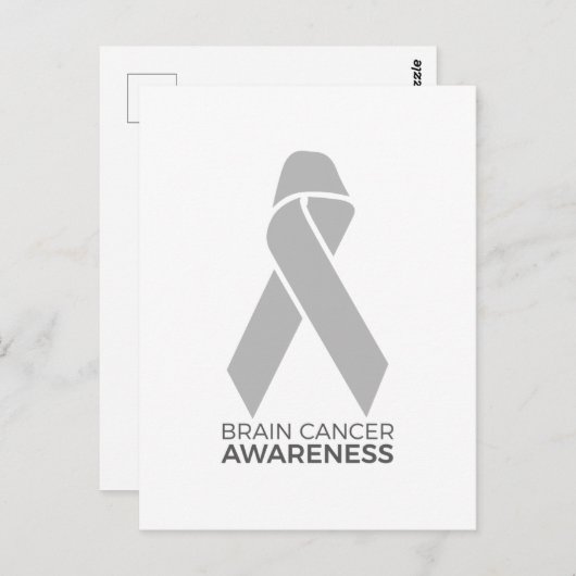 Brain Cancer Awareness Briefkaart (Voorkant / Achterkant)