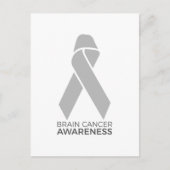 Brain Cancer Awareness Briefkaart (Voorkant)