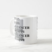 Brain Cancer Awareness in Mississippi  Koffiemok (Voorkant links)